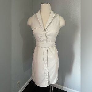 Banana Republic White Mini Dress